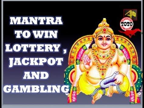 Mantra to Win Lottery Jackpot and Gambling .